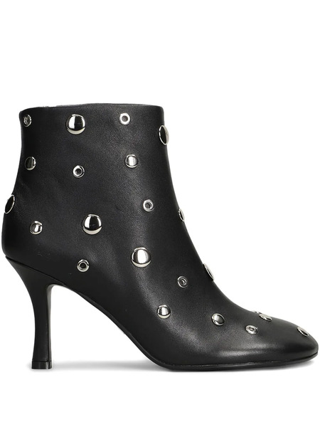  Lola Cruz 85mm Aureline Stiletto-heel Boots - Black 