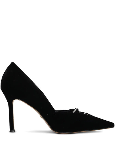  Lola Cruz 95mm Daurel Pointed-toe Pumps - Black 