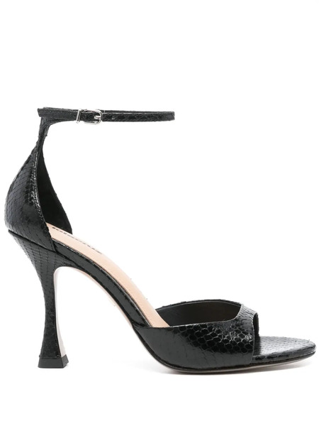  Lola Cruz 100mm Kumala Sandals - Black 