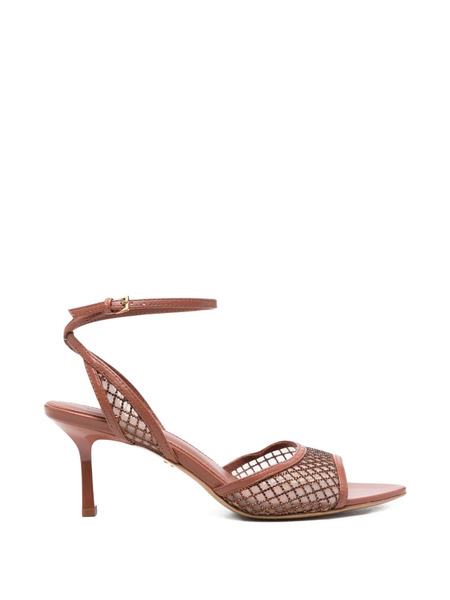  Lola Cruz Ruby Crystal-embellished Sandals - White 