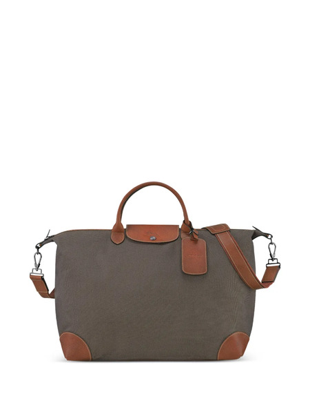  Longchamp Large Boxford Travel Bag - Brown 