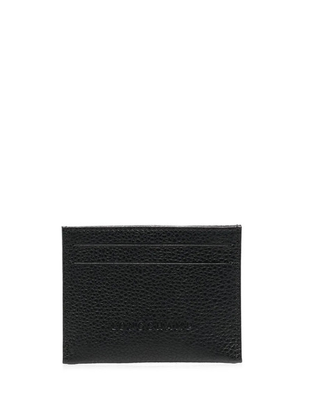  Longchamp Le Foulonné Cardholder - Black 