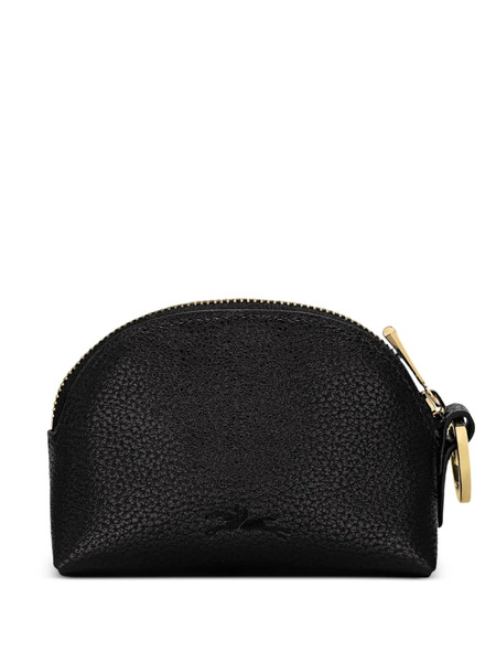  Longchamp Le Foulonné Coin Purse - Black 