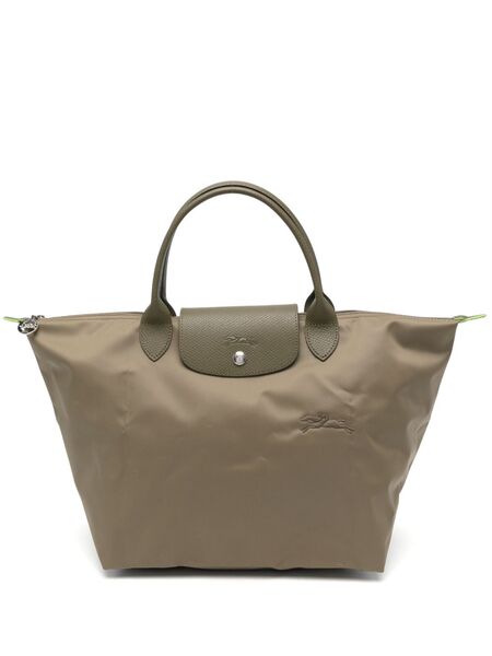  Longchamp Medium Le Pliage Tote Bag - Green 