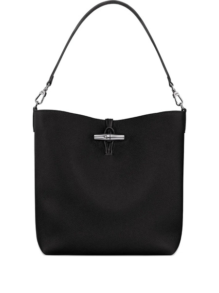  Longchamp Medium Le Roseau Shoulder Bag - Black 
