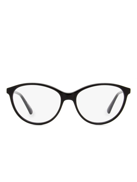  Longchamp Oval-frame Glasses - Black 