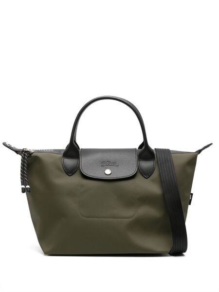  Longchamp Small Le Pliage Energy Econyl-leather Bag - Green 