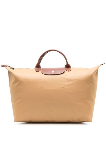  Longchamp Small Le Pliage Holdall - Neutrals 