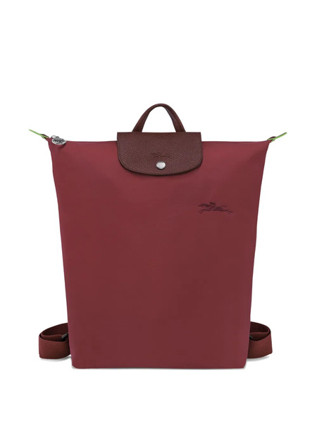  Longchamp Zip-up Backpack - Red 