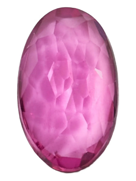  Loquet Tourmaline October Birthstone Charm - Pink 