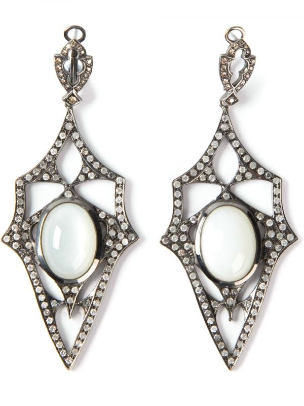  Loree Rodkin 'kaleidoscope' Diamond Earrings - Metallic 