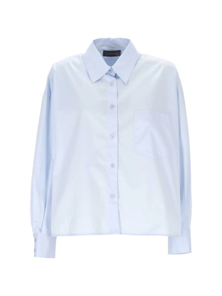  Lorena Antoniazzi Ches-pocket Shirt - Blue 