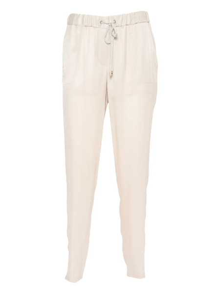  Lorena Antoniazzi Drawstring Trousers - Neutrals 