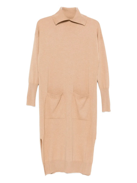  Lorena Antoniazzi Fine-knit Dress - Neutrals 