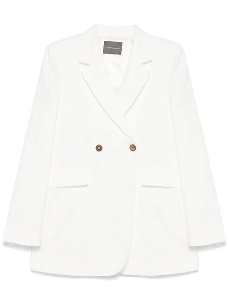  Lorena Antoniazzi Herrington Pattern Blazer - White 