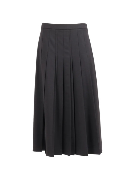  Lorena Antoniazzi Pleated Midi Skirt - Black 