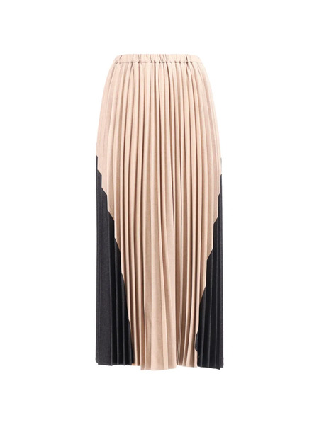  Lorena Antoniazzi Pleated Midi Skirt - Black 