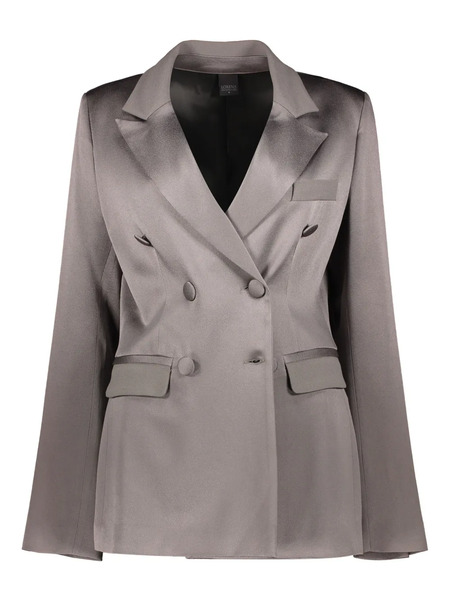  Lorena Antoniazzi Satin Blazer - Grey 