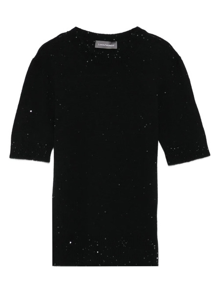  Lorena Antoniazzi Sequin-embellished Sweater - Black 