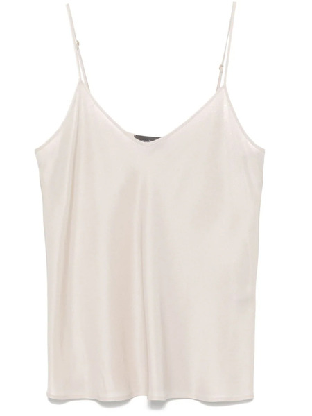  Lorena Antoniazzi Sheer Tank Top - Neutrals 
