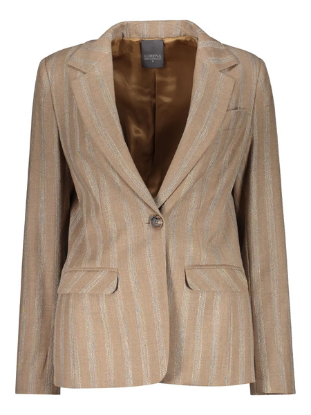  Lorena Antoniazzi Striped Blazer - Neutrals 