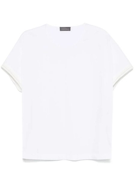  Lorena Antoniazzi Striped T-shirt - White 