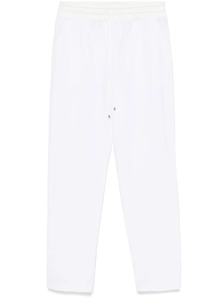  Lorena Antoniazzi Tapered Trousers - White 
