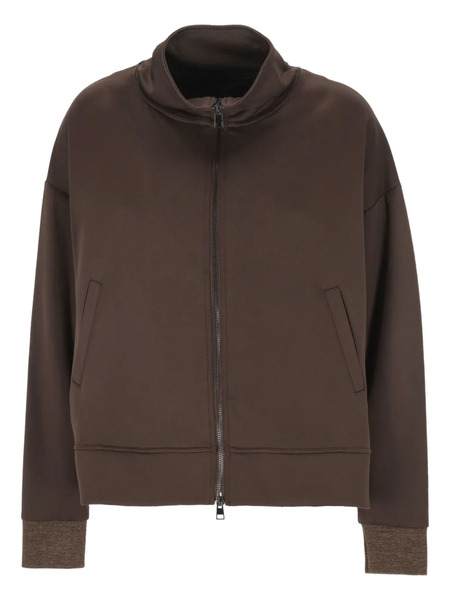  Lorena Antoniazzi Zip-fastening Sweatshirt - Brown 