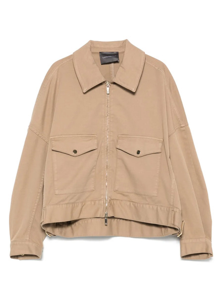  Lorena Antoniazzi Zip-up Jacket - Brown 
