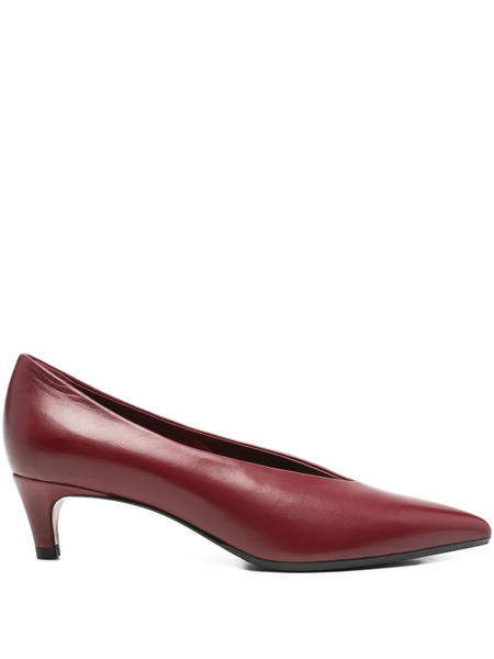  Lorena Paggi Leather Pumps - Red 