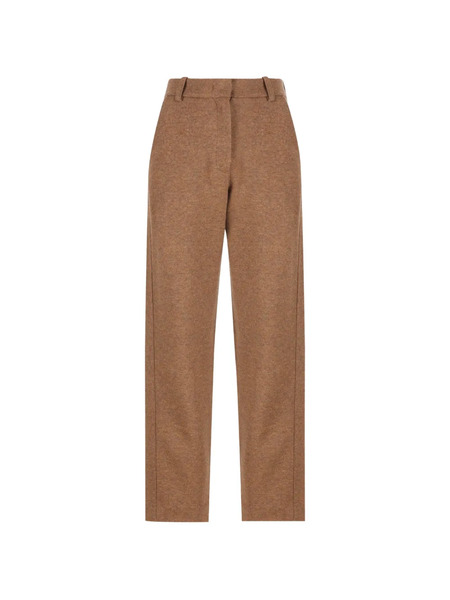  Loro Piana Belt-loop Straight Trousers - Brown 