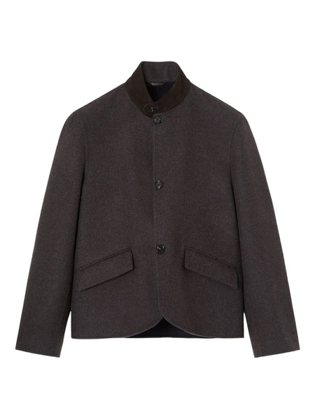  Loro Piana Button Jacket - Brown 