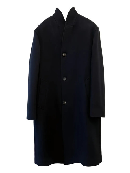  Loro Piana Buttoned Coat - Blue 