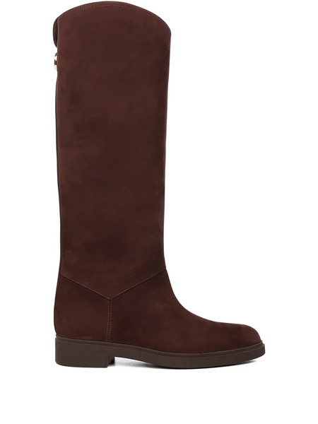  Loro Piana Kilda Leather Boots - Brown 