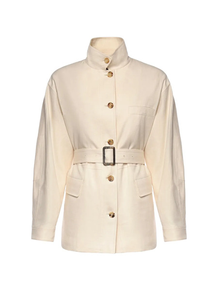  Loro Piana Lismore Belted Jacket - Neutrals 
