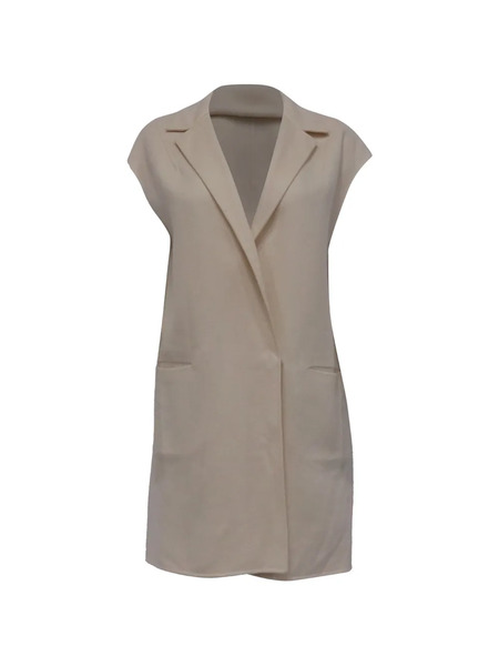  Loro Piana Pre-owned Pockets Sleeveless Coat - Neutrals 