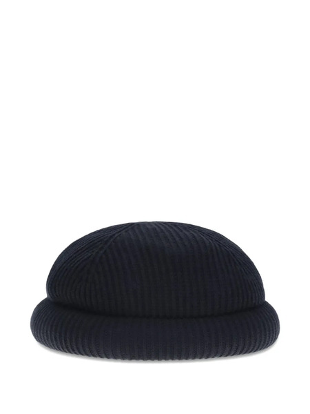  Loro Piana Sloop Wool Beanie Hat - Blue 