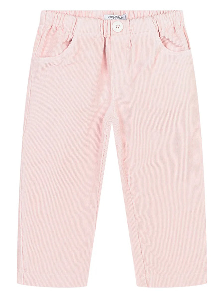  L'orsobruno Barney Corduroy Trousers - Pink 