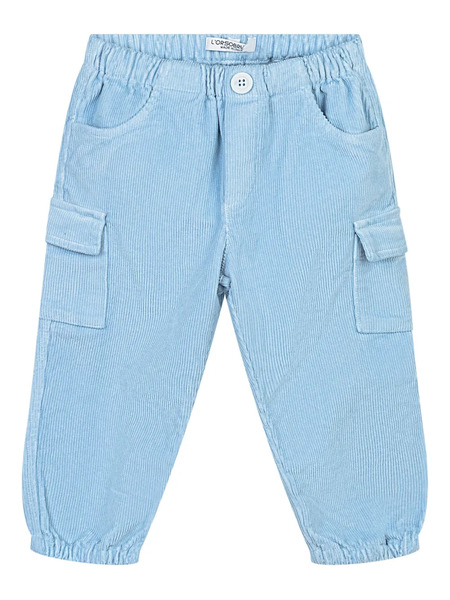  L'orsobruno Pippo Corduroy Trousers - Blue 