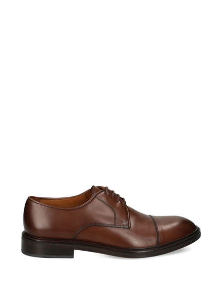  Lottusse Cap-toe Derby Shoes - Brown 