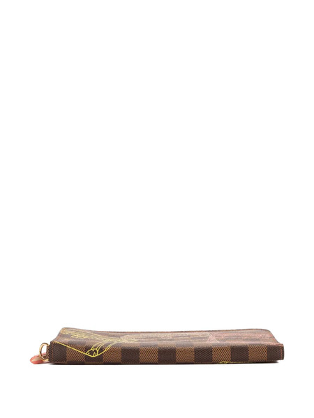 Louis Vuitton Pre-owned Boxes-print Wallet - Brown 