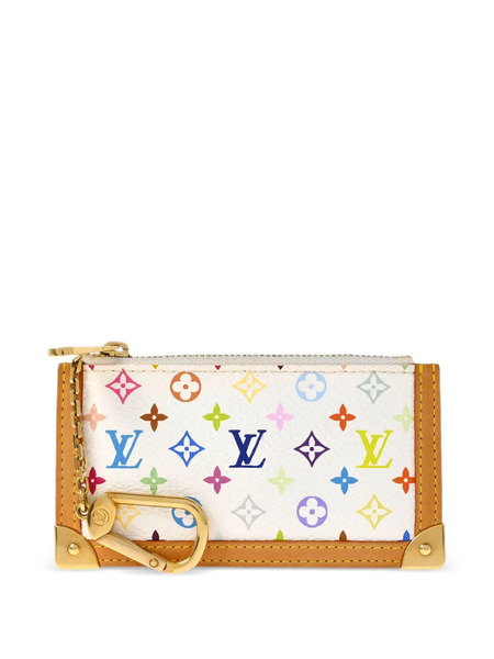  Louis Vuitton Pre-owned 2003 Cles Coin Purse - White 