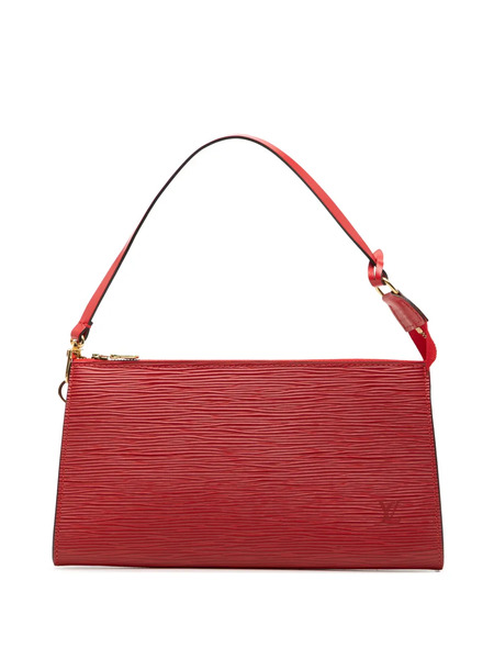  Louis Vuitton Pre-owned 2000 Epi Pochette Accessoires Shoulder Bag - Red 
