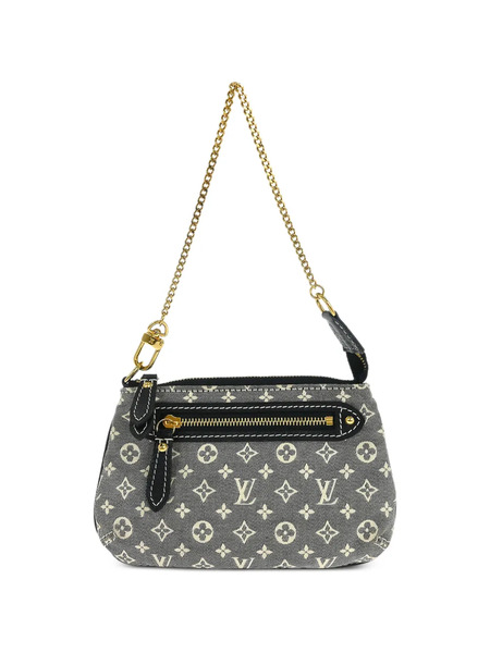  Louis Vuitton Pre-owned 2011 Mini Pochette Accessoires Clutch Bag - Grey 
