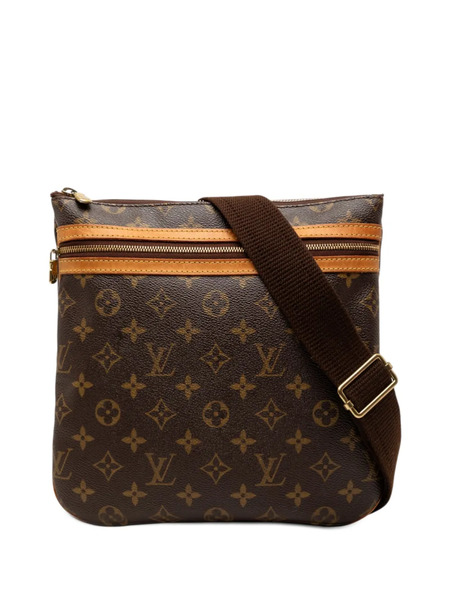  Louis Vuitton Pre-owned 2005 Monogram Bosphore Pochette Crossbody Bag - Brown 