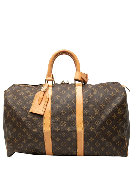  Louis Vuitton Pre-owned 2000 Monogram Keepall 45 Travel Bag - Brown 