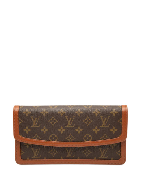  Louis Vuitton Pre-owned 1988 Monogram Pochette Dame Pm Clutch Bag - Brown 