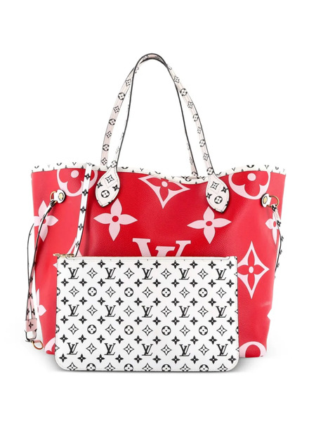  Louis Vuitton Pre-owned Neverfull Nm Limited Edition Colored Monogram Giant Mm Tote Bag - Multicolour 