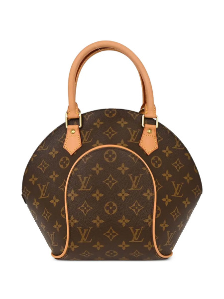  Louis Vuitton Pre-owned 2002 Pm Ellipse Monogram-canvas Tote Bag - Brown 