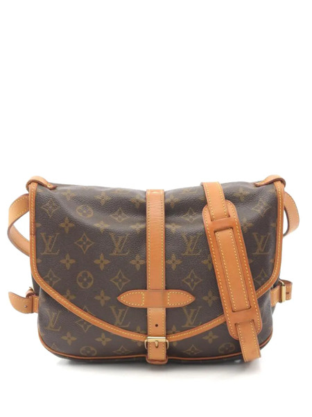  Louis Vuitton Pre-owned 2000 Saumur 30 Monogram Shoulder Bag - Brown 